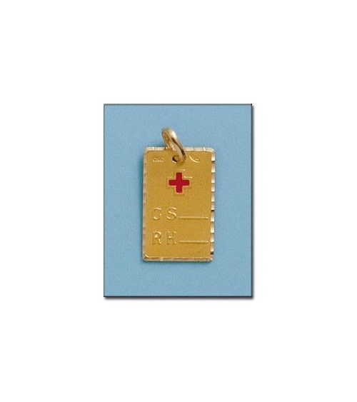 Medalla de Oro grupo sanguíneo R.H.