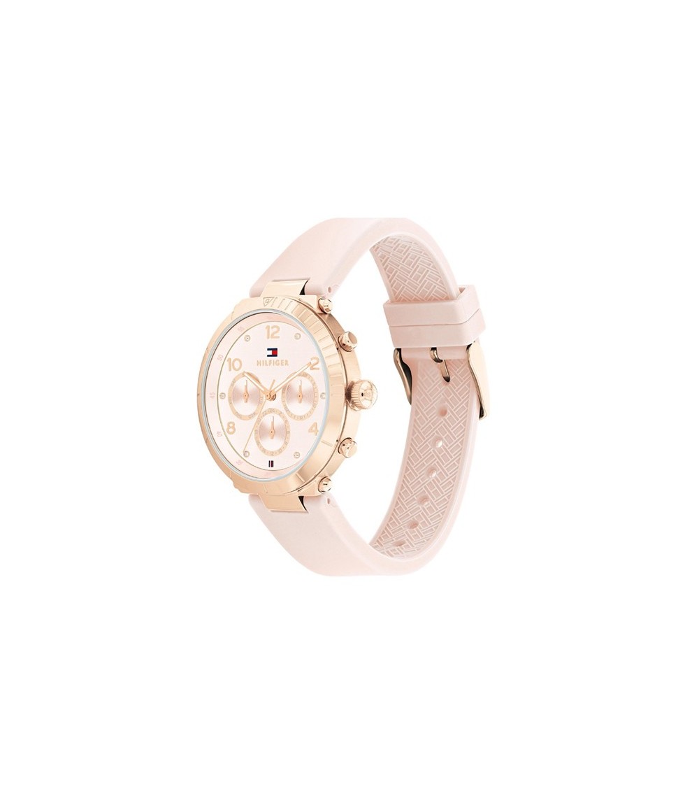 Reloj Tommy Hilfiger Emery Dorado Acero Inox Para Mujer