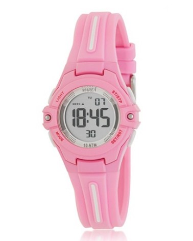 Reloj Marea digital rosa niña B25174/4