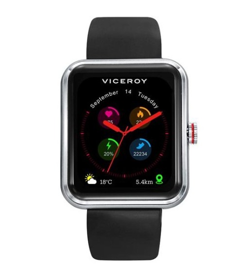 Viceroy Smartwatch cuadrado negro 41117-00