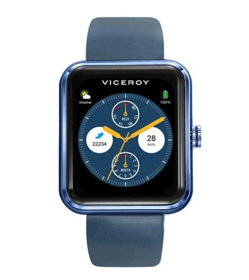 Viceroy Smartwatch cuadrado azul 41117-30