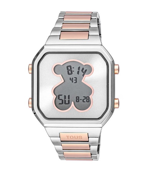 Reloj TOUS bicolor rosa D-Bear 3000134700