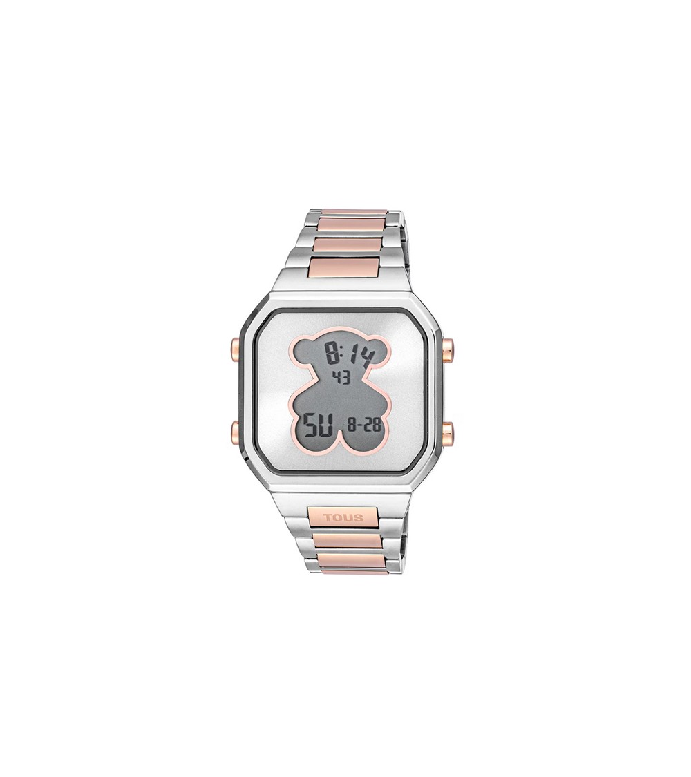 Reloj TOUS bicolor rosa D-Bear 3000134700