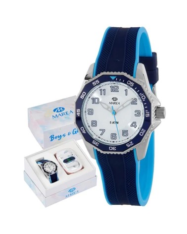 Reloj Marea azul + Auriculares Bluetooth B35361/1