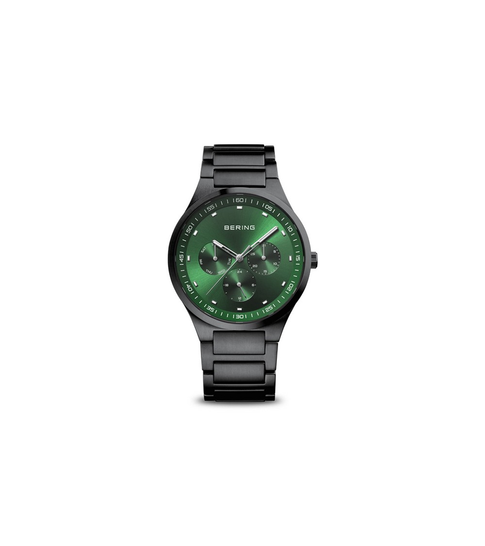 Reloj Bering negro verde 11740-728