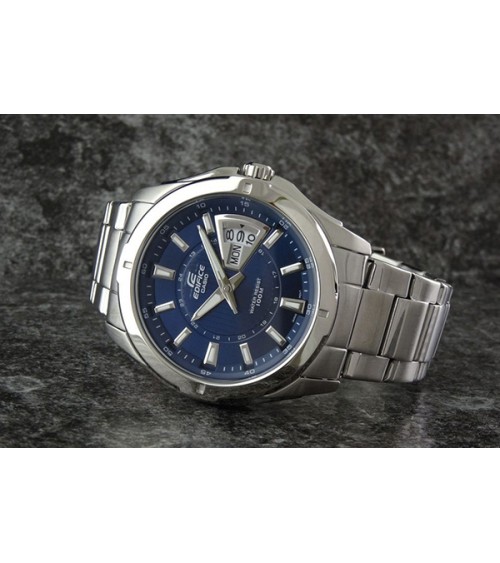 Reloj Casio Edifice esfera azul EF-129D-1AVEF