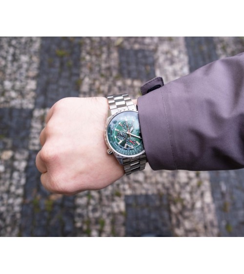 Reloj Casio Edifice verde crono EF-527D-3AVUEF