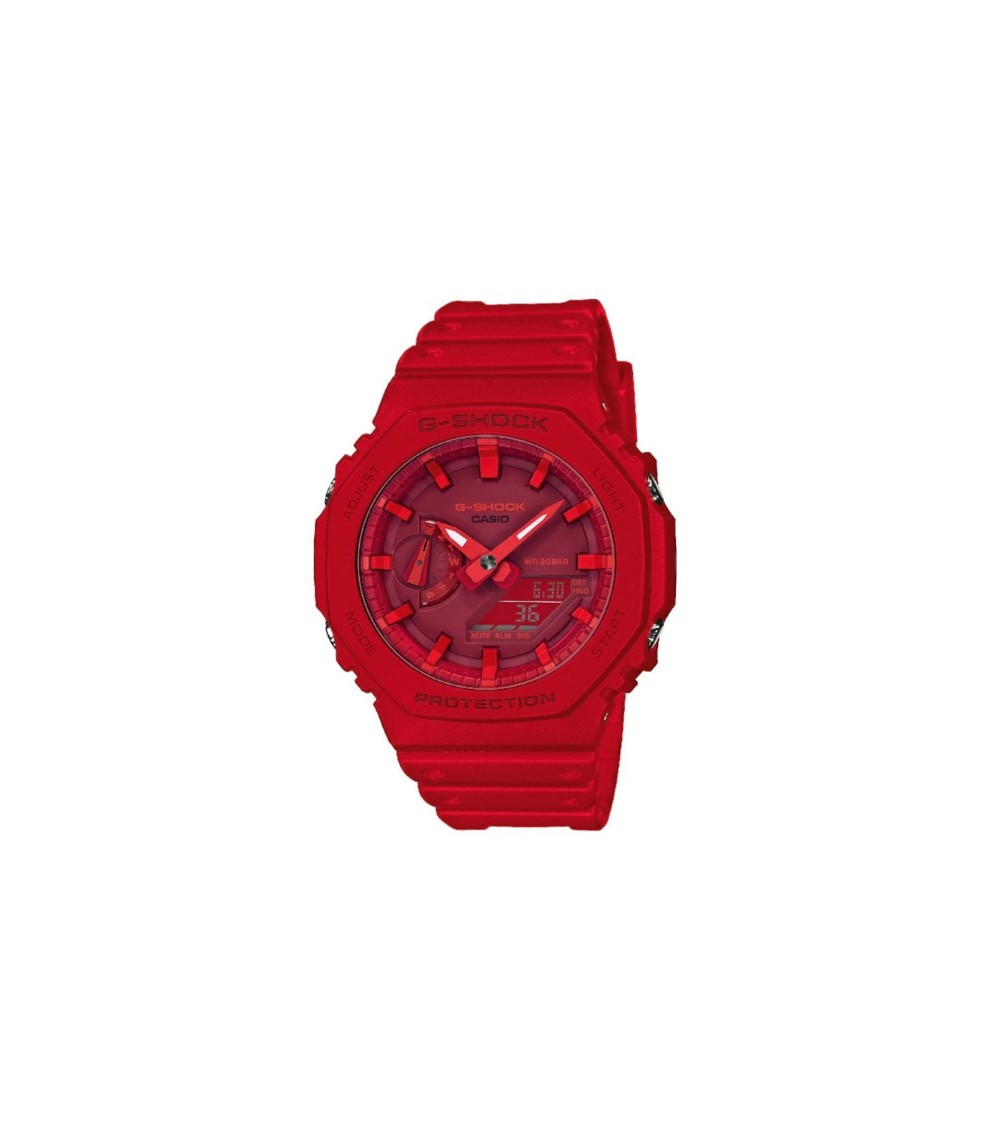 Reloj Casio G-SHOCK rojo GA-2100-4AER