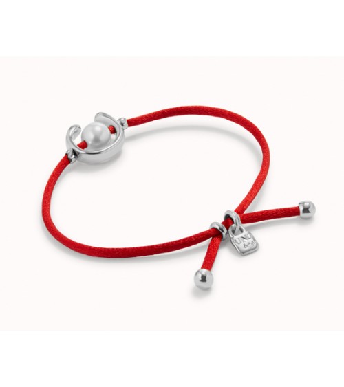 Pulsera hilo rojo Uno de 50 plateado PUL2505ROJ