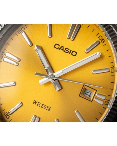 Reloj Casio esfera amarilla MTP-1302PD-9AVEF