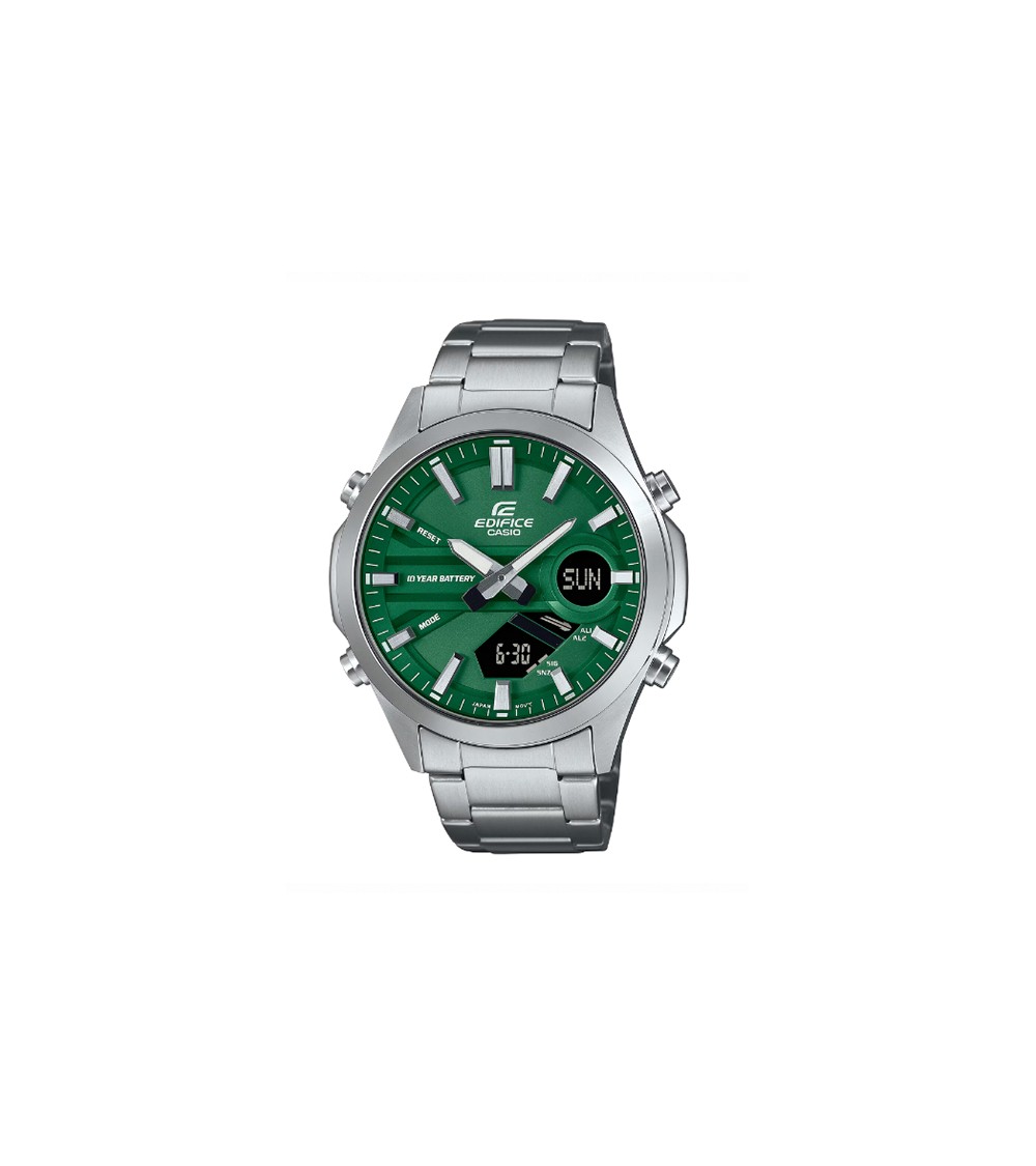 Reloj Casio Edifice verde digital analógico EFV-C120D-3A