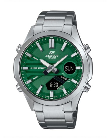 Reloj Casio Edifice verde digital analógico EFV-C120D-3A