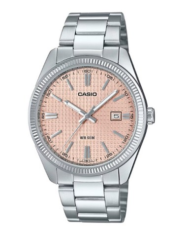 Reloj Casio esfera melocotón MTP-1302PE-4AVEF