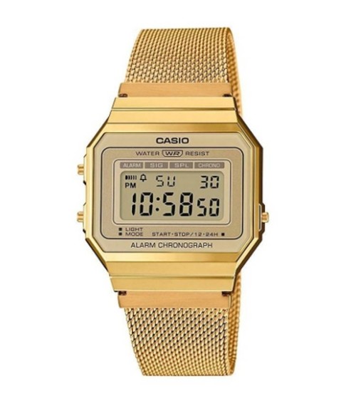 Reloj Casio dorado retro A700WEMG-9A