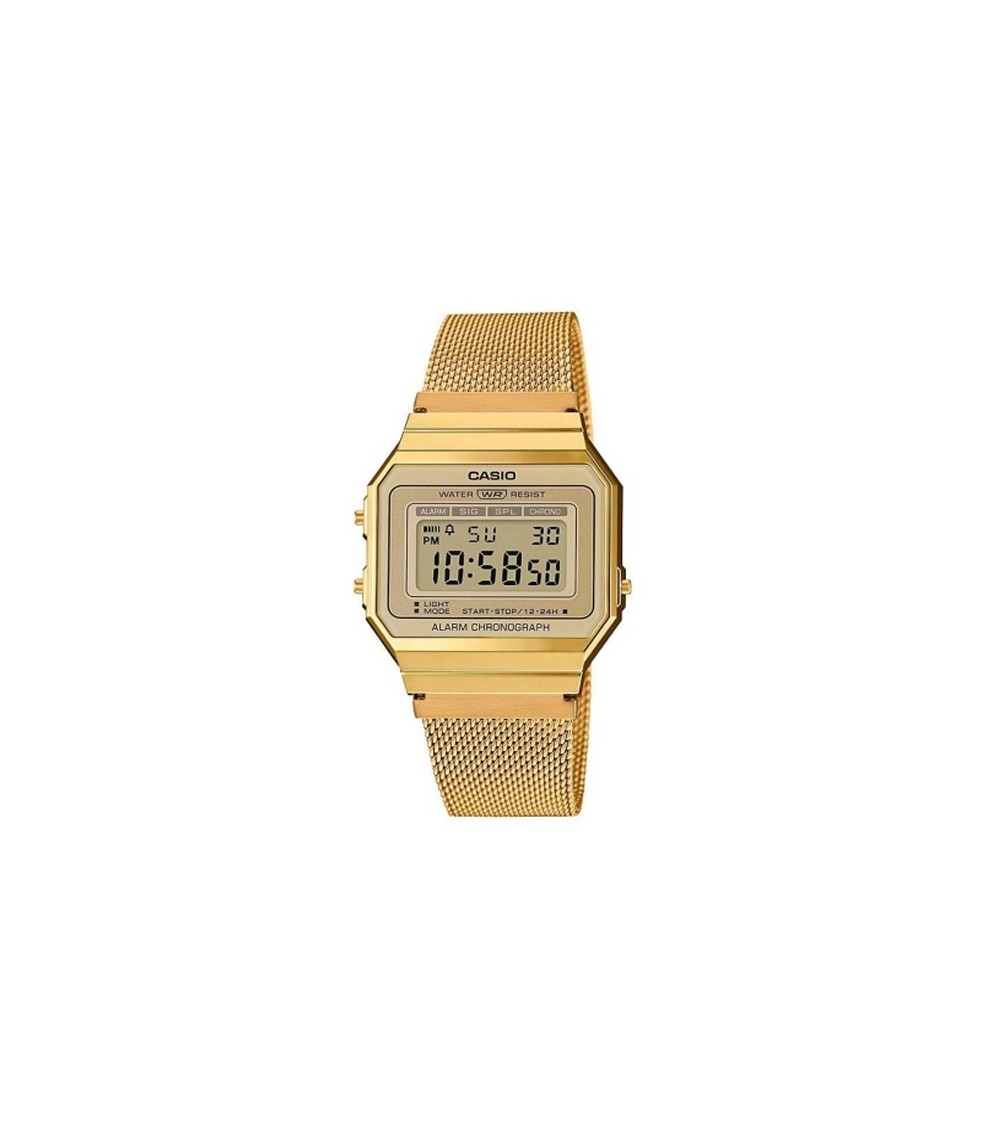 Reloj Casio dorado retro A700WEMG-9A