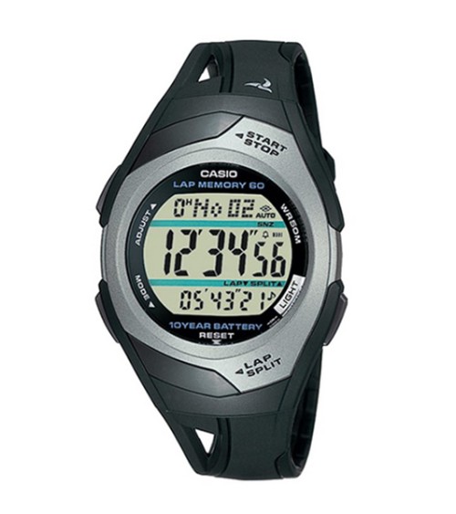 Reloj Casio gris negro chico STR-300-1V