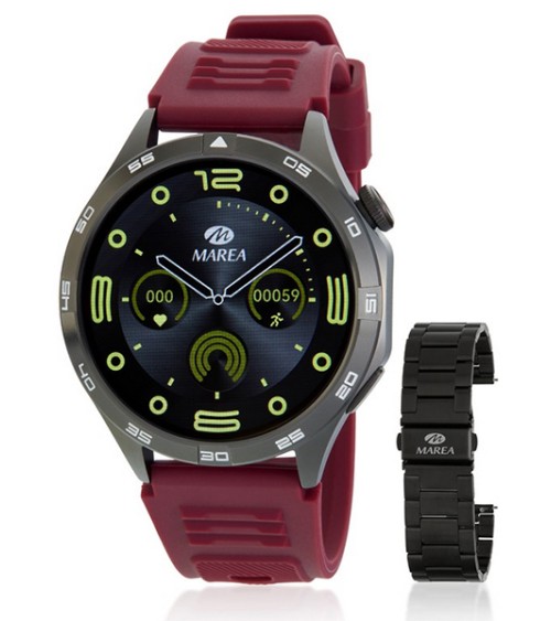 Reloj Inteligente Marea Smartwatch rojo B58013/2