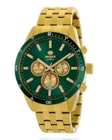 Reloj Marea dorado esfera verde 36198/4