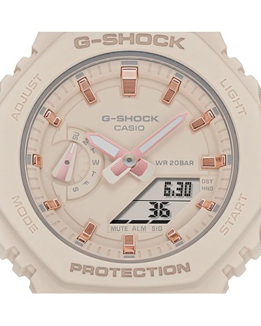 Reloj casio G-SHOCK Rosa Beige GMA-S2100-4AER