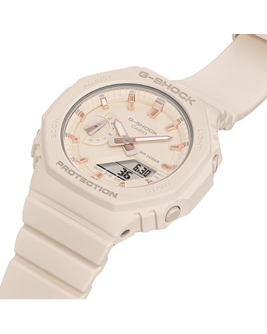 Reloj casio G-SHOCK Rosa Beige GMA-S2100-4AER