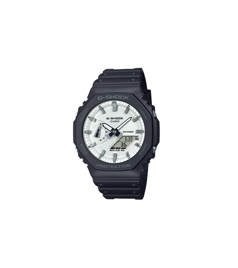 Reloj G-SHOCK negro blanco GA-2100WD-1A