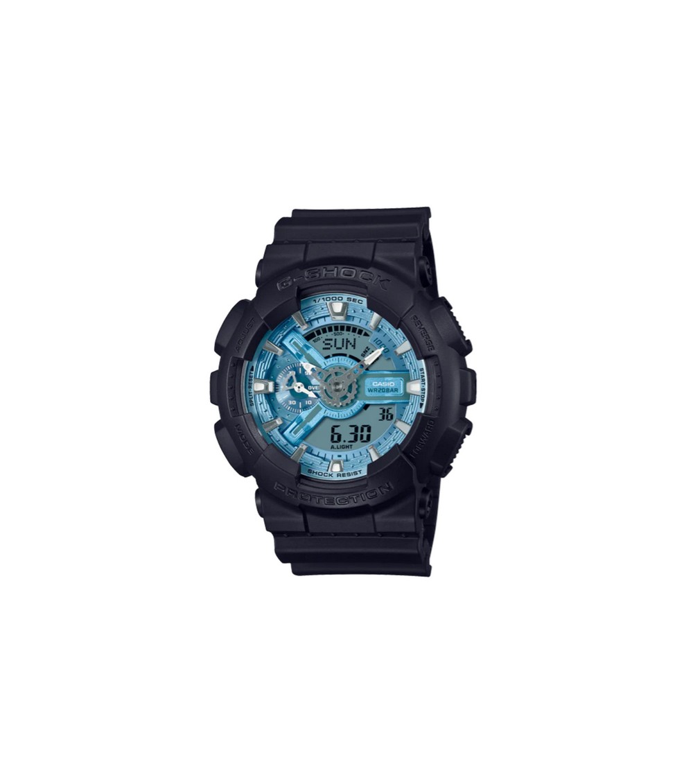 Reloj Casio G-SHOCK negro azul GA-110CD-1A2