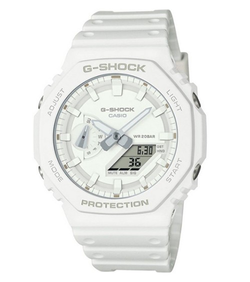 Reloj Casio G-SHOCK blanco GA-2100-7A7ER