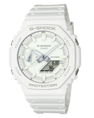 Reloj Casio G-SHOCK blanco GA-2100-7A7ER