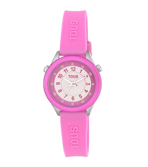 Reloj TOUS Comunión 'Mini Self Time' fucsia 200358050