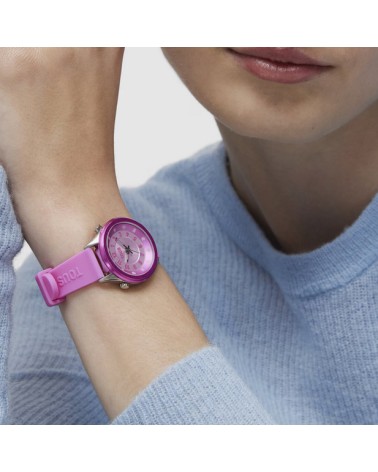 Reloj TOUS Comunión 'Mini Self Time' fucsia 200358050