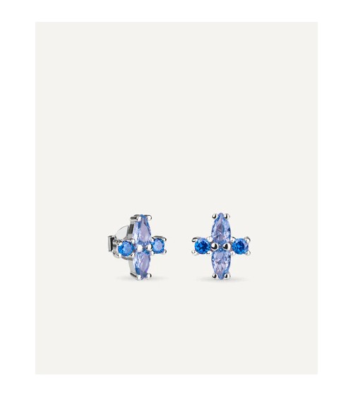 Pendientes T-Adoro Sweet piedras azules 44.PE.01