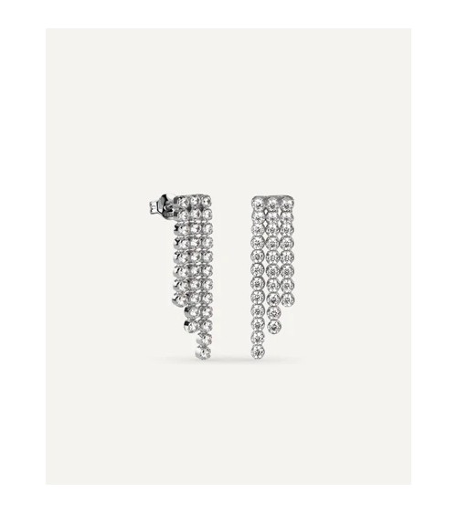 Pendientes Strass plata T-Adoro 54.PE.03