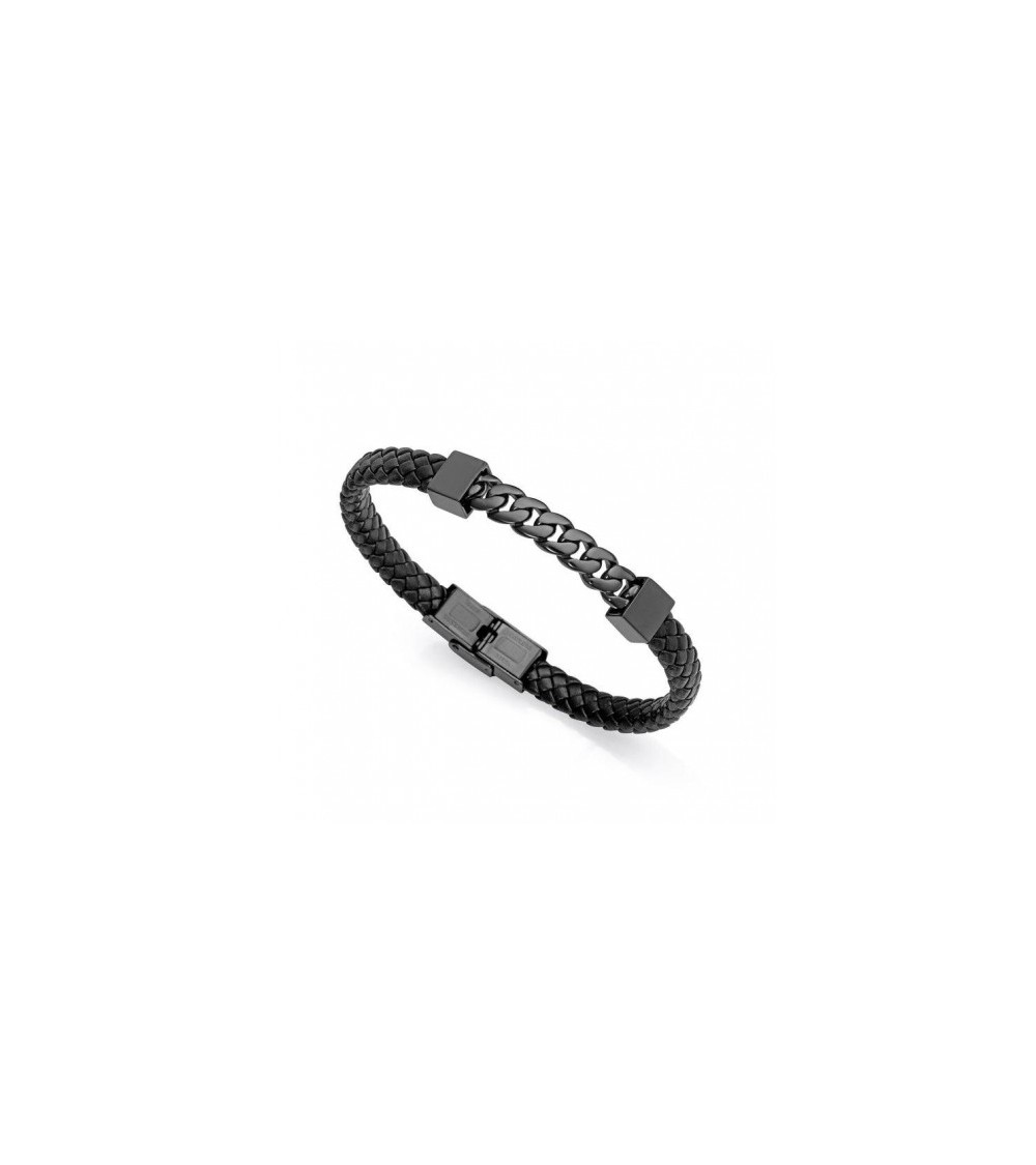 Pulsera negra Viceroy Beat hombre 75325P01010