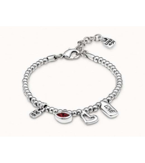 Pulsera Uno de 50 Amor PUL1852ROJ