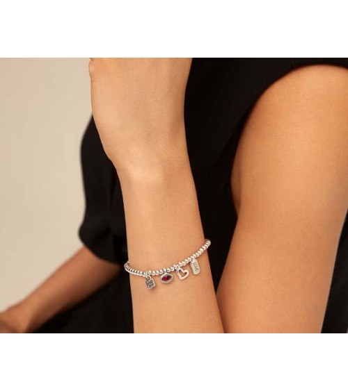 Pulsera Uno de 50 Amor PUL1852ROJ