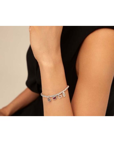 Pulsera Uno de 50 Amor PUL1852ROJ