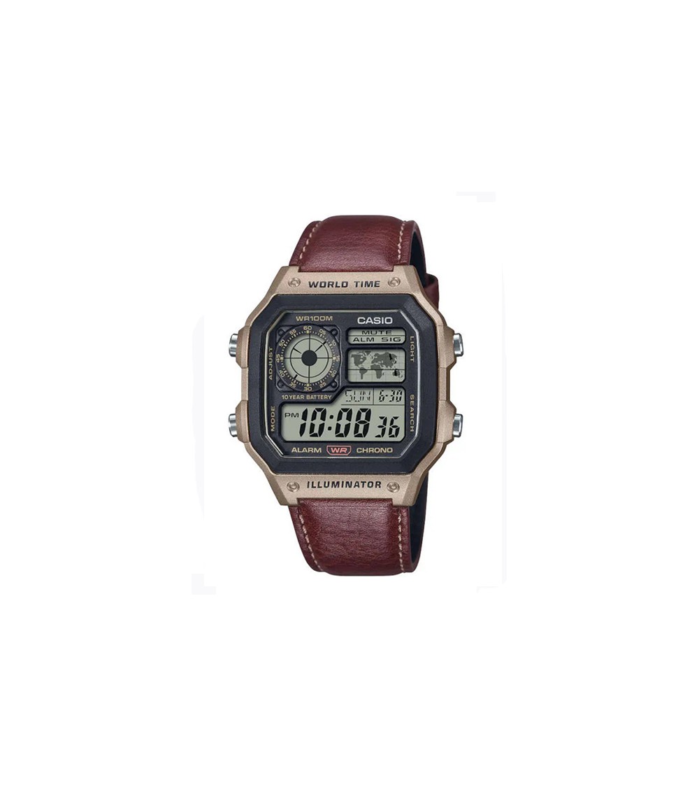 Reloj Casio dorado vintage Royale AE-1200WHL-5AV