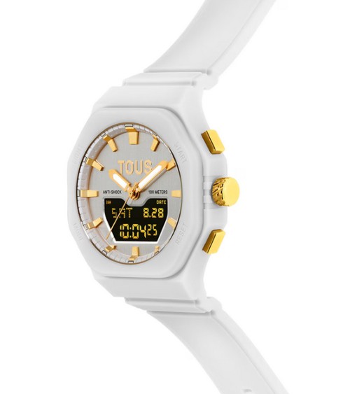 Reloj TOUS blanco dorado Bet 3000135300