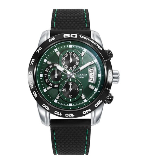 Reloj cronógrafo negro verde Viceroy 40421-67