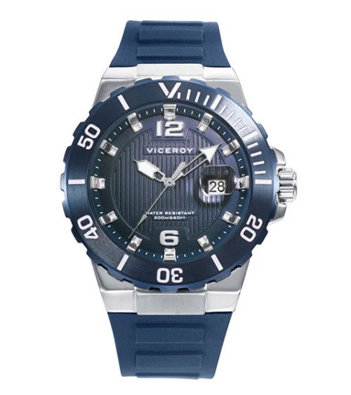 Reloj hombre Viceroy azul 45001-35