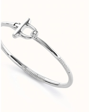 Brazalete Uno de 50 Topacio blanco PUL2449