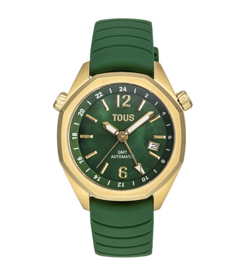 Reloj GMT TOUS Now Automático verde 3000133600