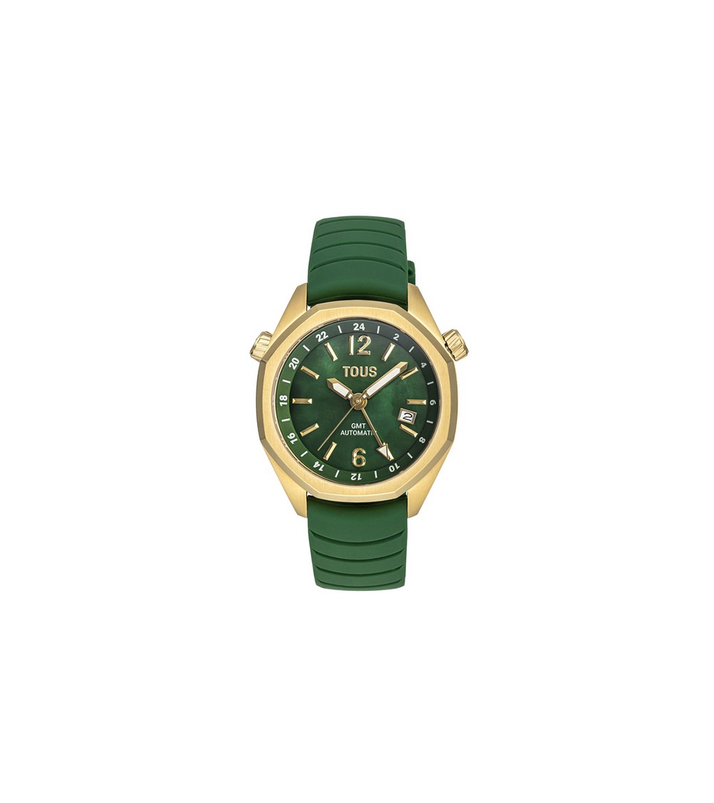 Reloj GMT TOUS Now Automático verde 3000133600