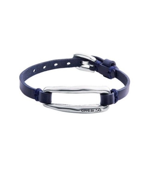 Pulsera Uno de 50 San Valentín azul PUL1841