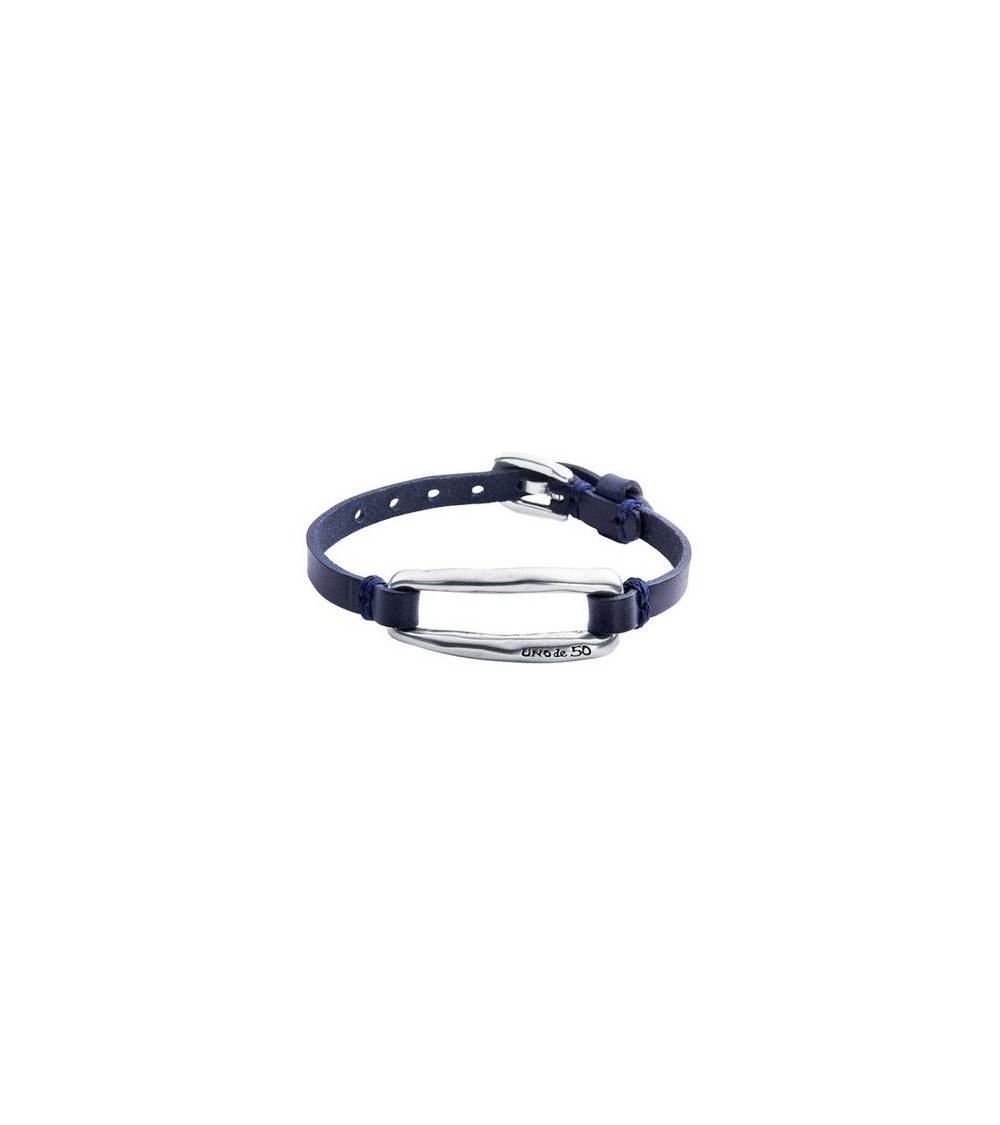 Pulsera Uno de 50 San Valentín azul PUL1841