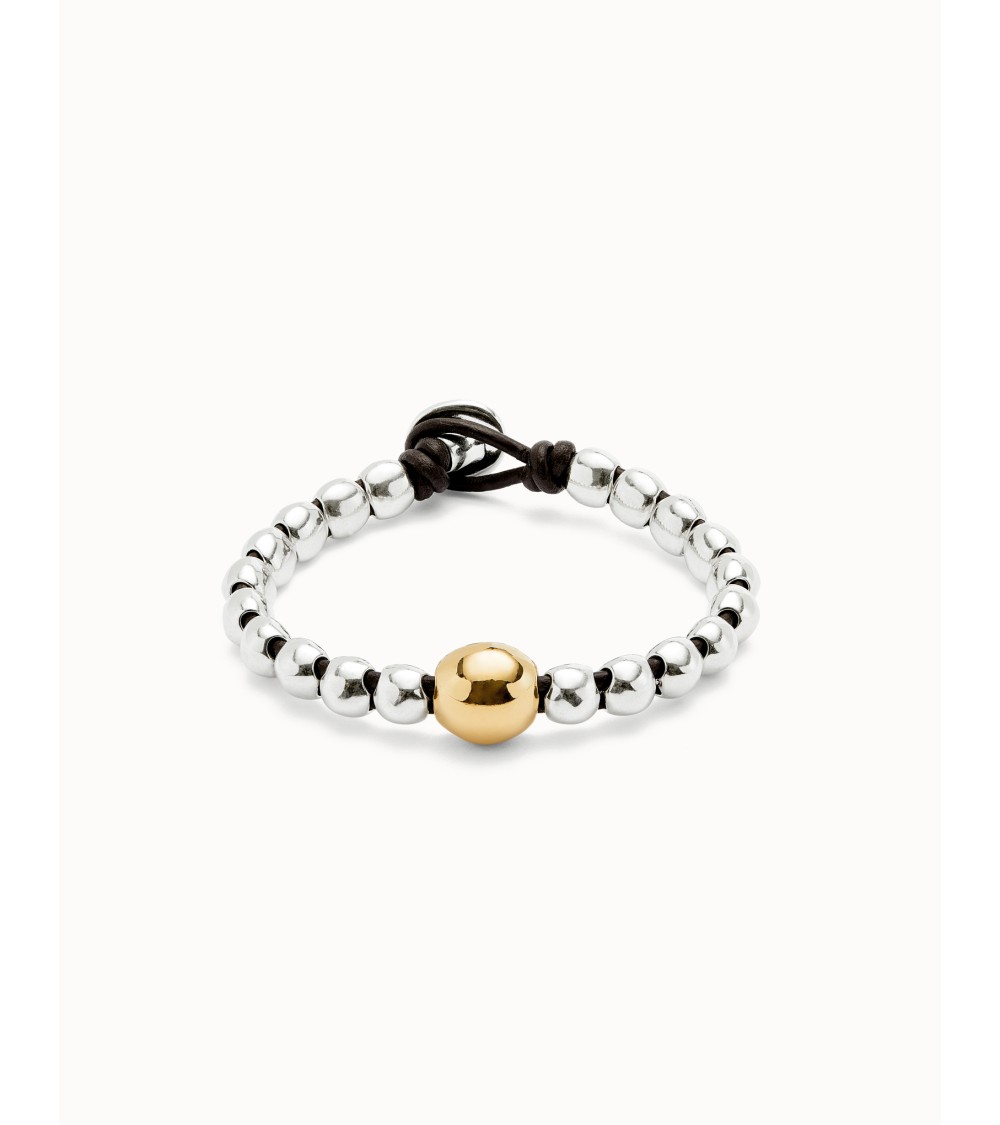 Pulsera Uno de 50 bolas PUL2523ORO