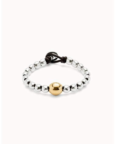 Pulsera Uno de 50 bolas PUL2523ORO