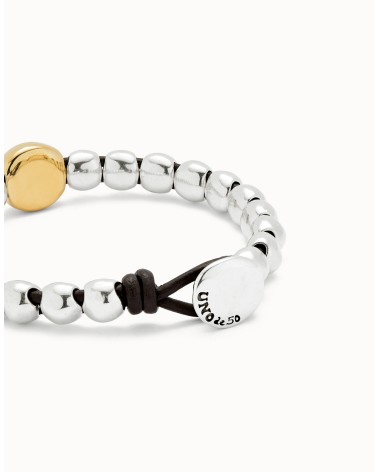 Pulsera Uno de 50 bolas PUL2523ORO