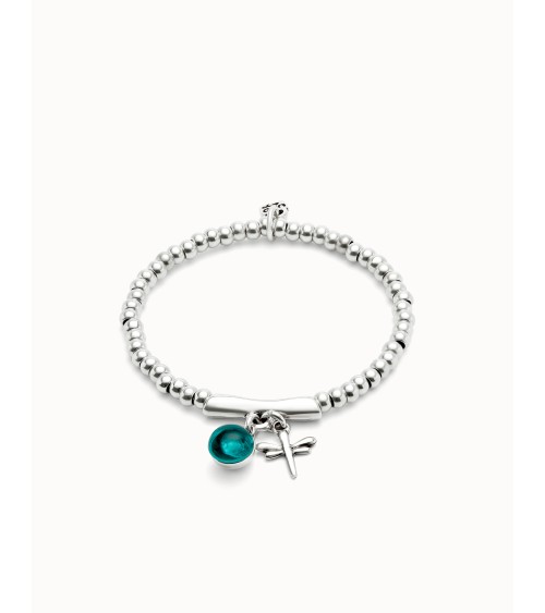 Pulsera Uno de 50 libélula verde PUL2535