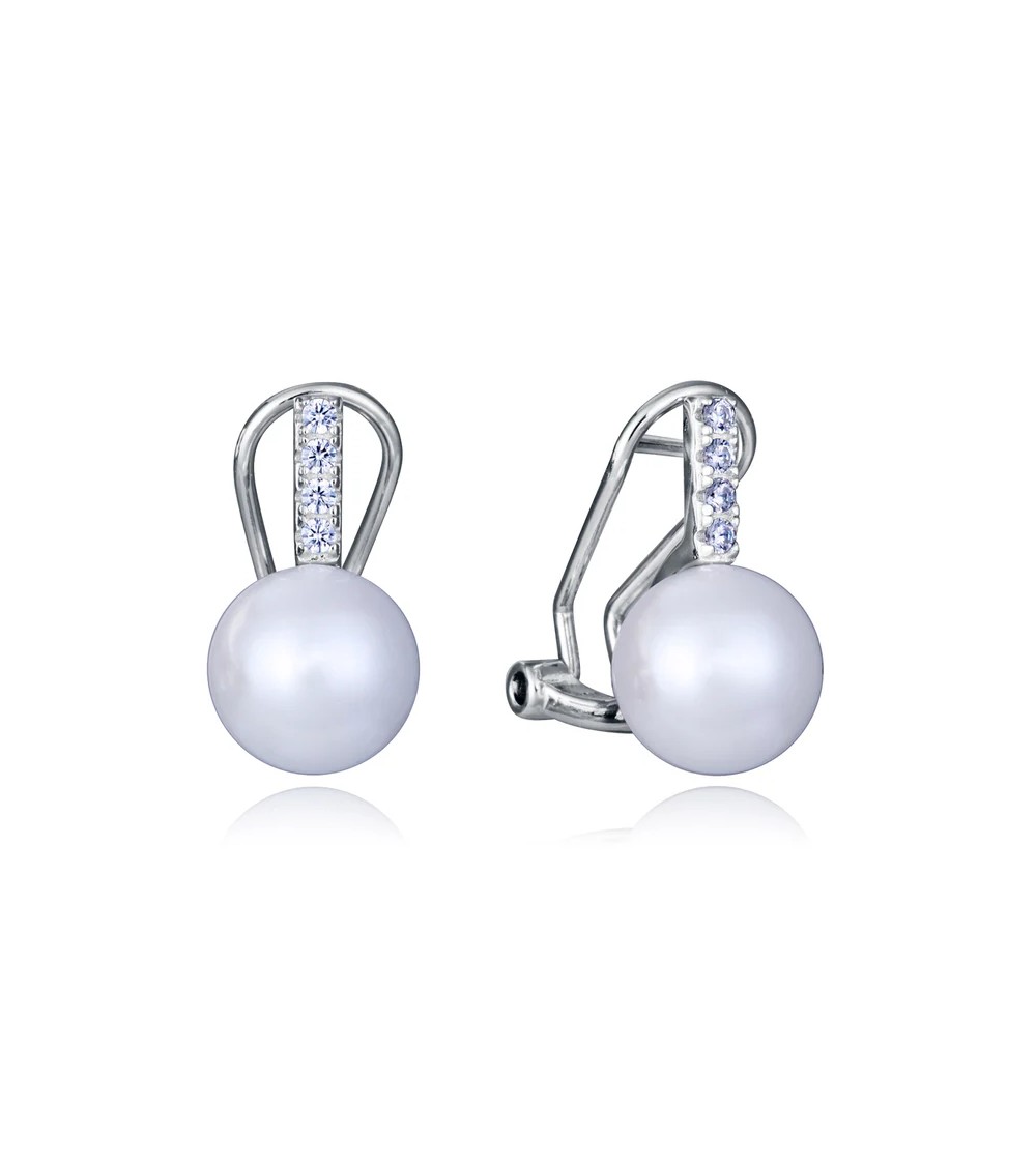 Pendientes plata Viceroy Omega perla 2328E000-60